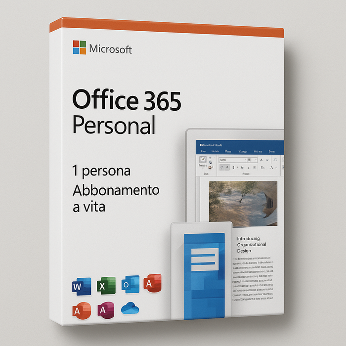 Microsoft 365 Personal – Licenza Digitale Ufficiale