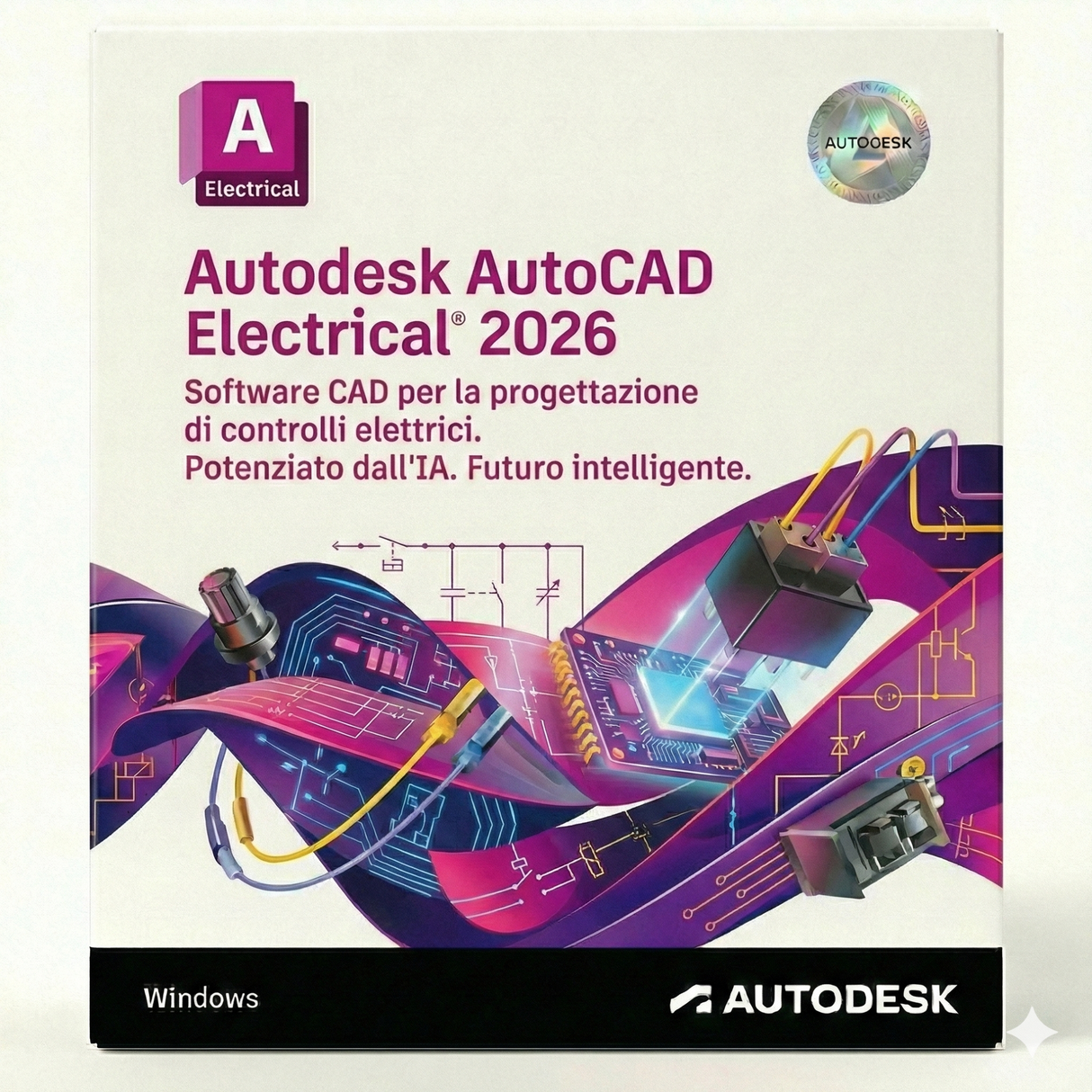 Autodesk AutoCAD Electrical 2026 – Licenza 3 Anni – Windows