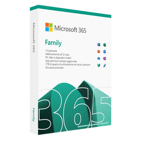 Microsoft 365 Family - Licenza Digitale Ufficiale - Licenzapol