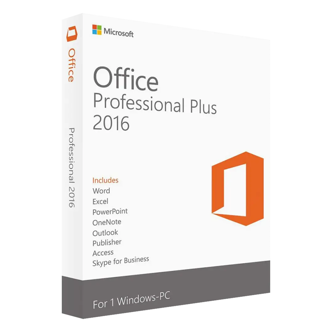 Microsoft Office 2016 Professional Plus - Licenza Digitale Ufficiale - Licenzapol